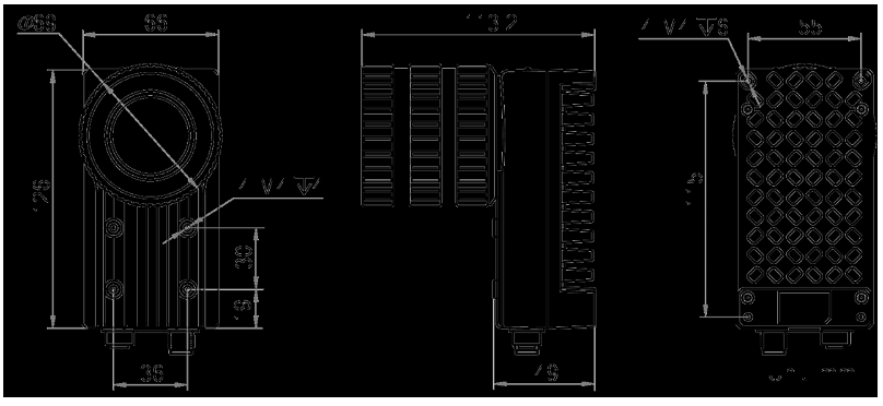 ?？礗D6000系列智能讀碼器2000 萬像素物流讀碼器外形尺寸.png